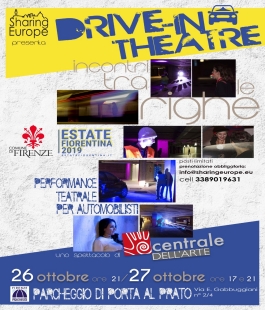 "Drive in Theatre", la performance-spettacolo al parcheggio sotterraneo di Porta al Prato